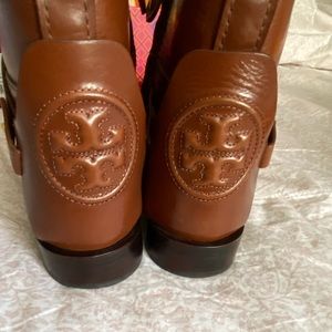 Tory Burch Colton Flat Bootie Brown 8.5